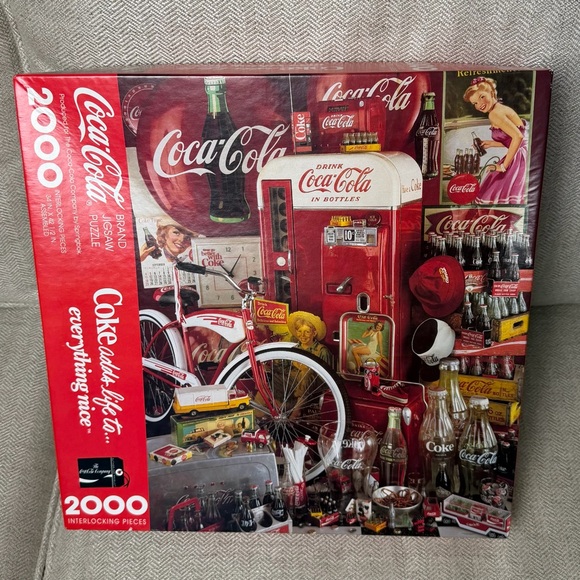 Coca Cola Other - SPRINGBOC Coca-Cola Jigsaw Puzzle Vintage